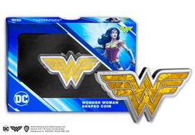 The Wonder Woman 1oz Silver Shaped Coin