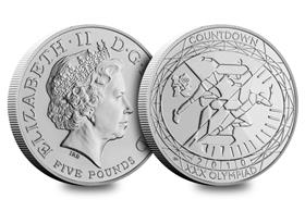 2010 Olympic Countdown £5