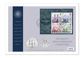 UK King Charles III Coronation 50p & £5 Cover