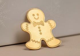 The Gingerbread Man Small Gold Coin