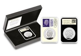 The England World Cup Finalists Silver Proof £5 DateStamp