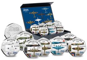 The RAF Planes of WWII Commemorative Set