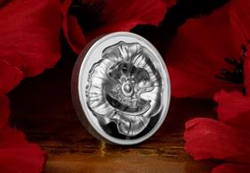 The 2022 Remembrance Poppy Silver Proof 2oz Coin