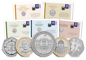 UK 2024 Commemorative Coin Cover Collection
