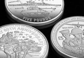 D-Day 80th Silver £5 Set