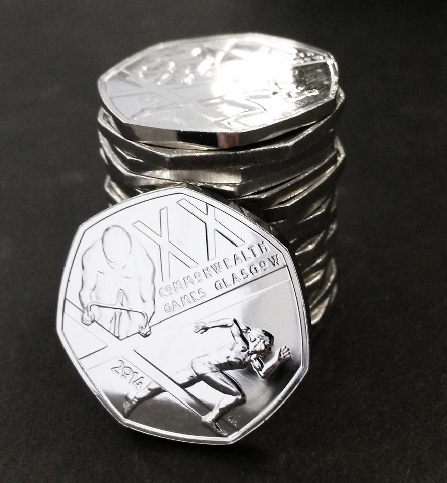 Commonwealth Games Royal Mint 50p