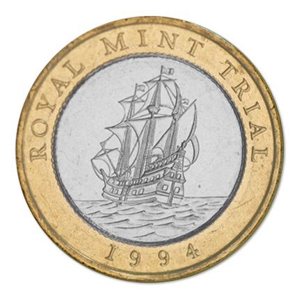 Royal Mint Trial £2 Coin