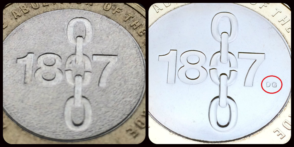 Slave Trade £2 Compare