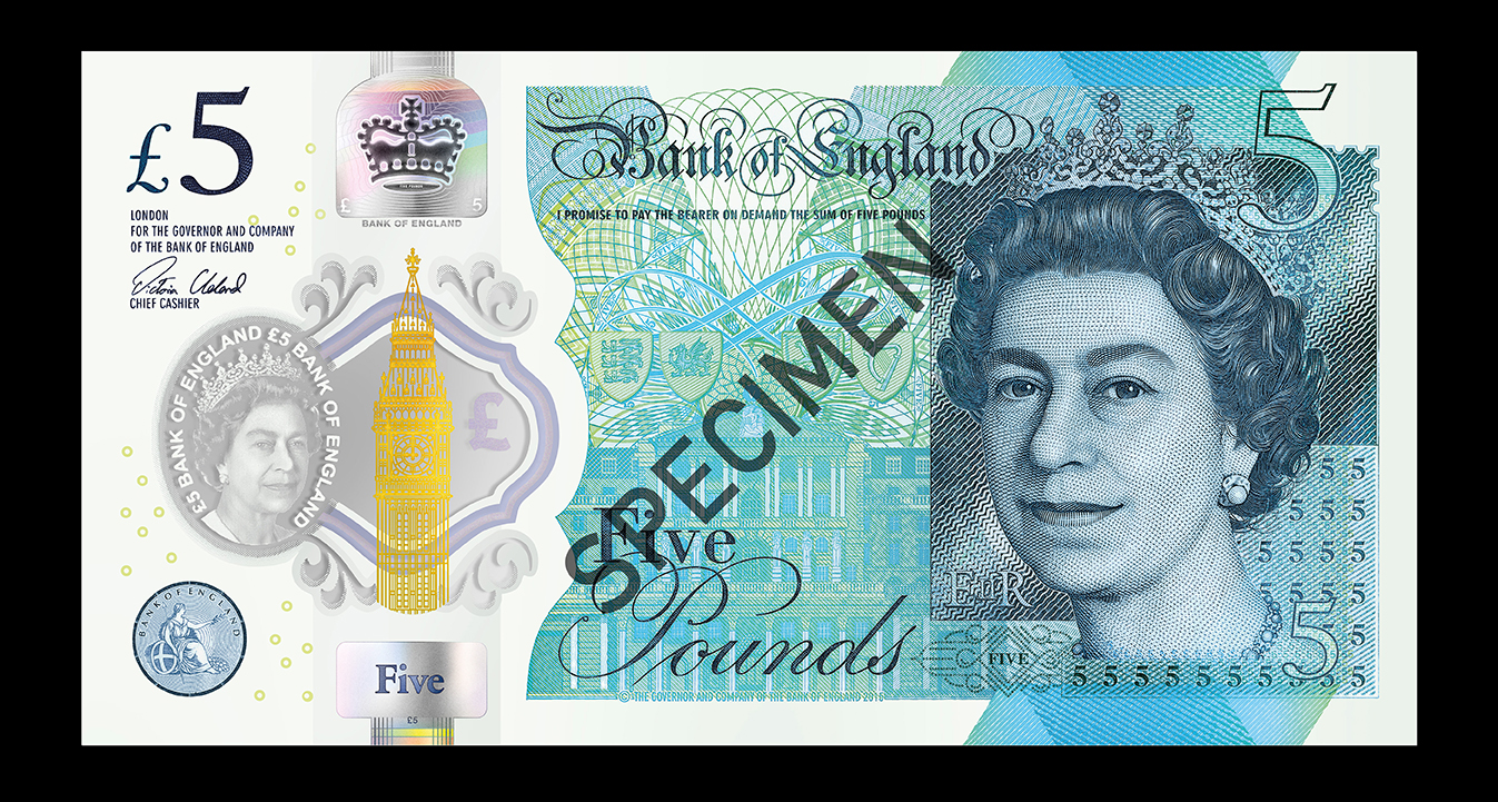 The New £5 Note