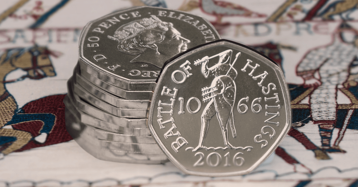 Will the Battle of Hastings 50p be the rarest coin of 2016? Change Checker