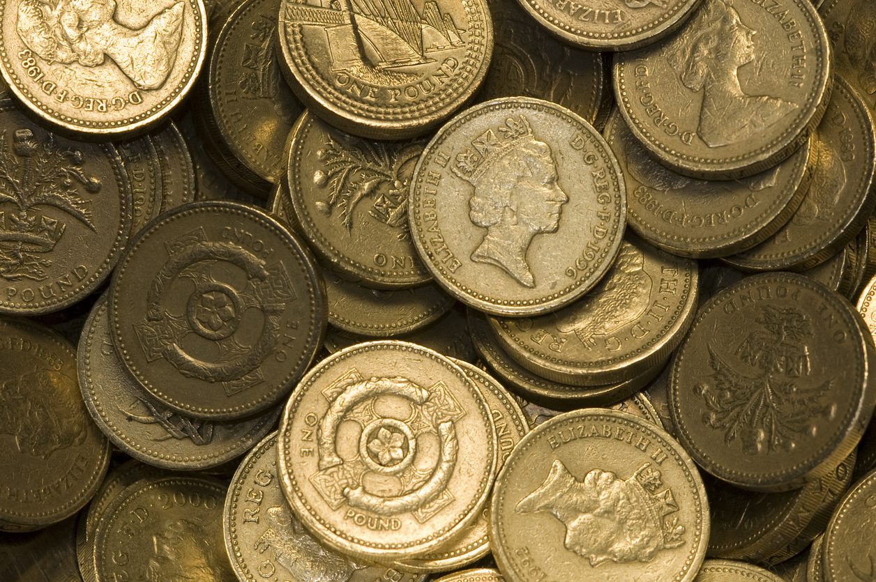 One Pound Coin Value Chart