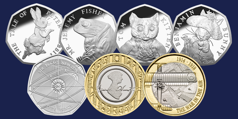 £2 pound, 2 pound, two pound, 50p, 50 pence, fifty pence