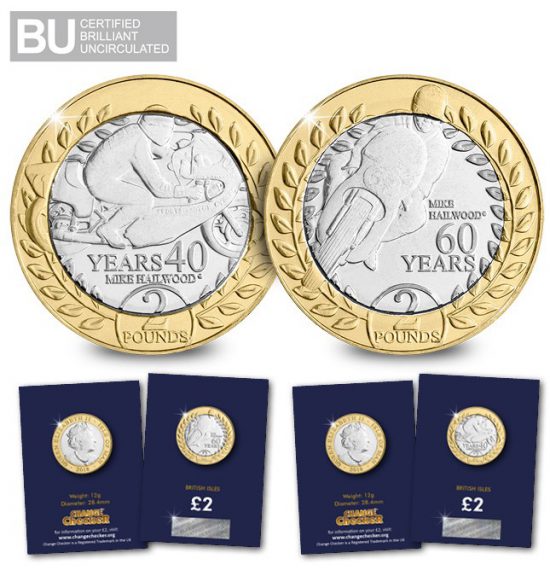 Change Checker IOM 2018 TT CuNi Proof Two Pound Coins  e1526653247258 - The race is on for two BRAND NEW 2018 International Isle of Man TT Â£2 coins