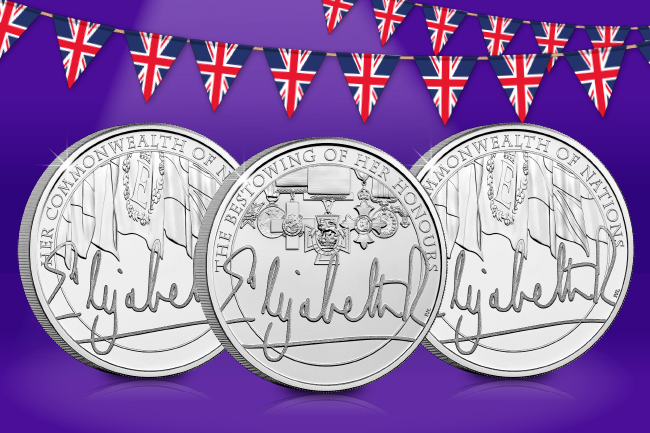 The Queen's Reign £5 Coin Series