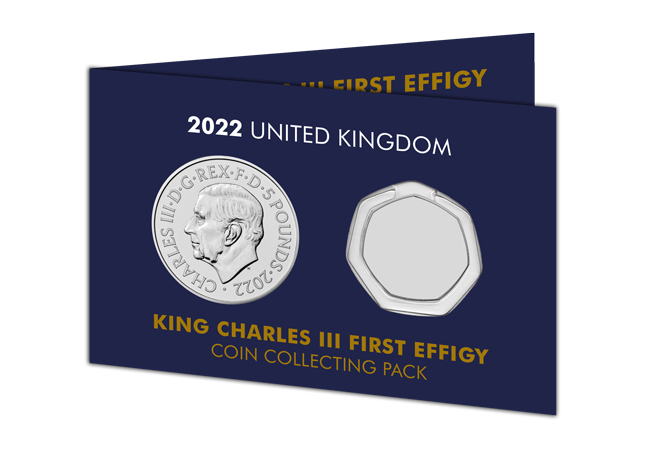 King Charles III First Effigy Coin Collecting Pack