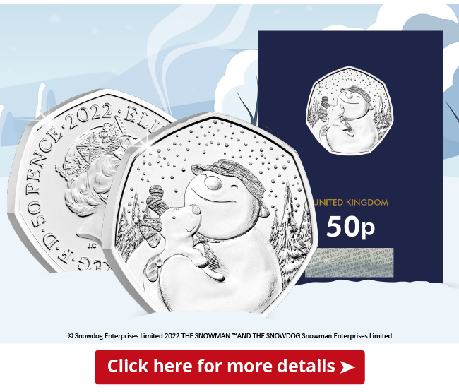 The 2021 UK Snowman 50p