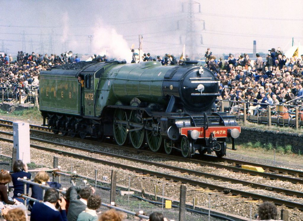 Flying Scotsman at Rainhill.