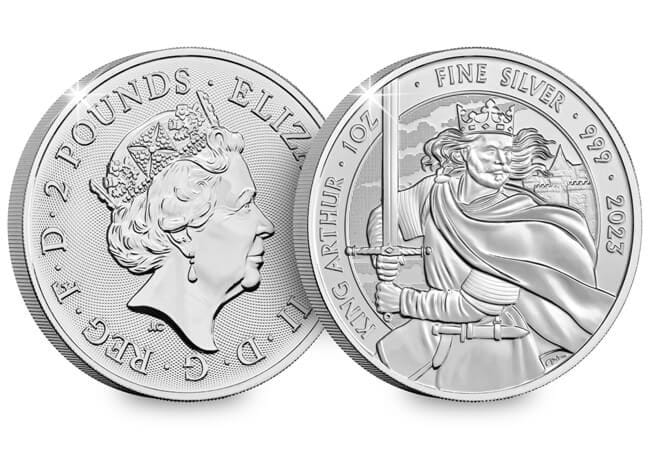 King Arthur 1oz Silver Coin