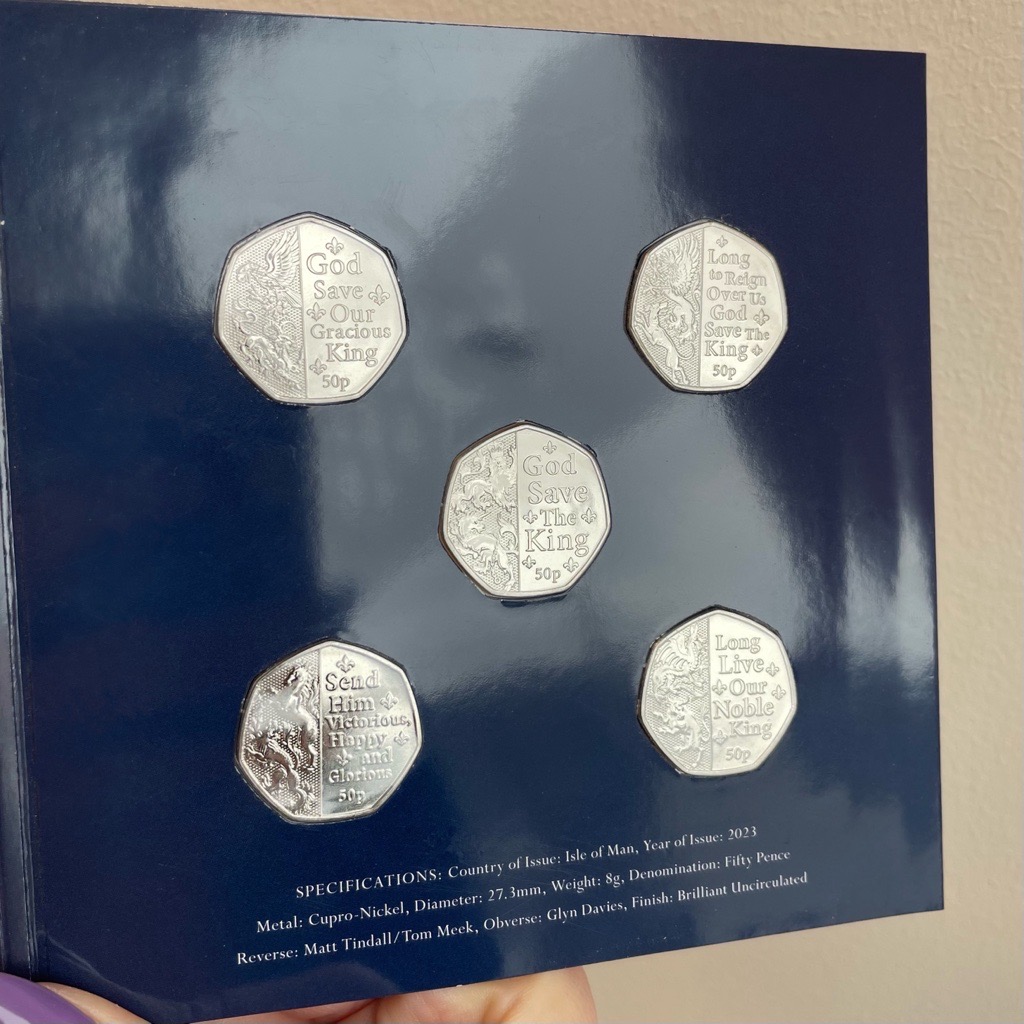British Isles National Anthem 50ps in presentation pack