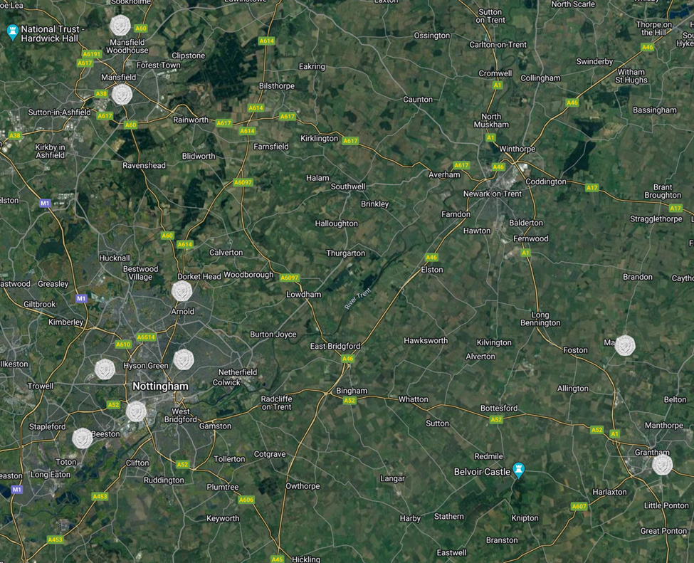 Charles in your Change Map - Nottingham