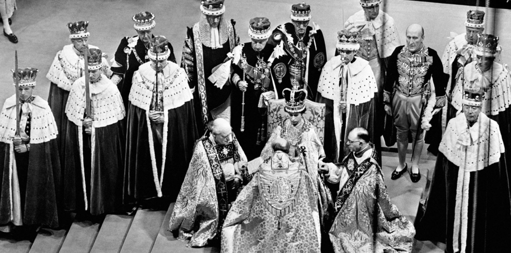Queen Elizabeth II's Coronation at Westminster Abbey