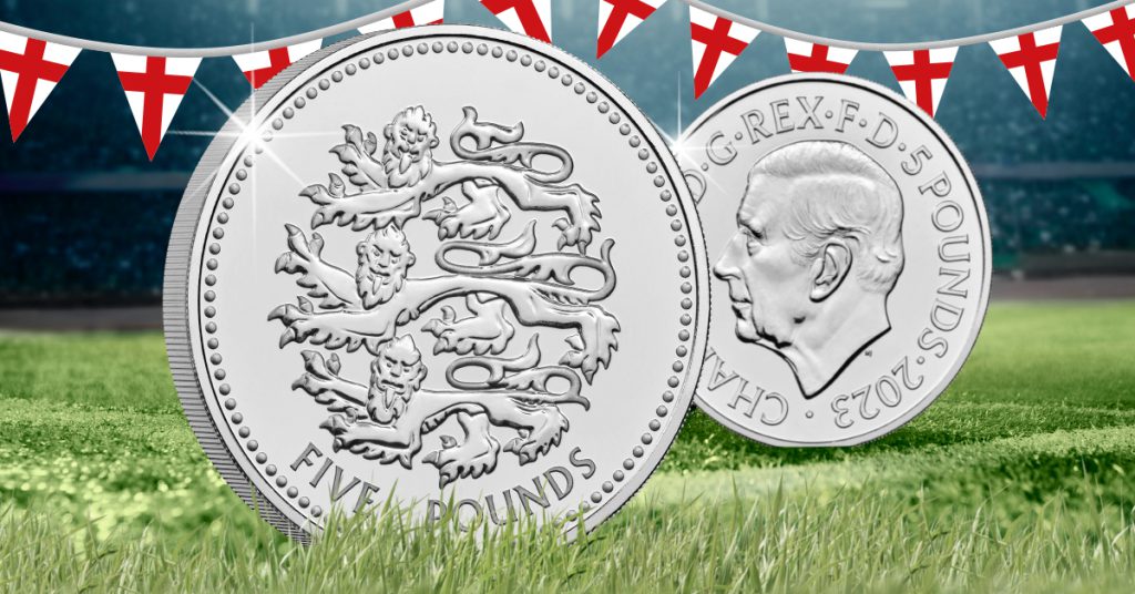 2023 Pride of England £5