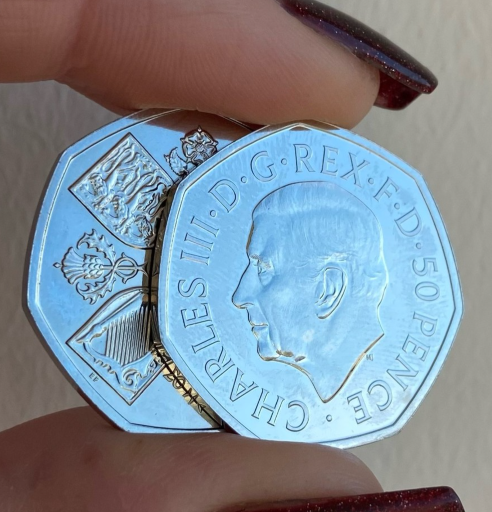 2022 Queen Elizabeth Memorial 50p obverse